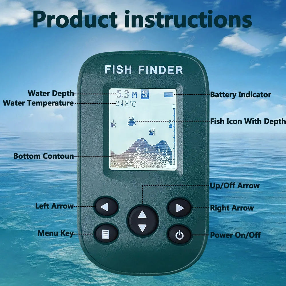 New smart Sonar Fish Finder